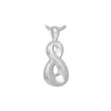 Stainless Steel - Silver Infinity Pendant - Model #082