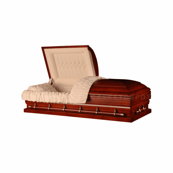 Solid Poplar Over Sized Casket  33"( Out ) /30" ( Inner )W