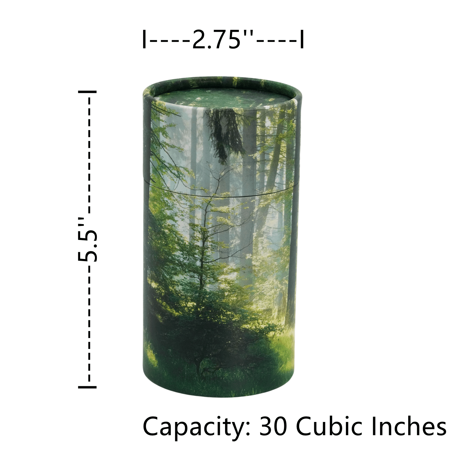 Green Forest Scattering Tube (Mini 5.5") - Image 3