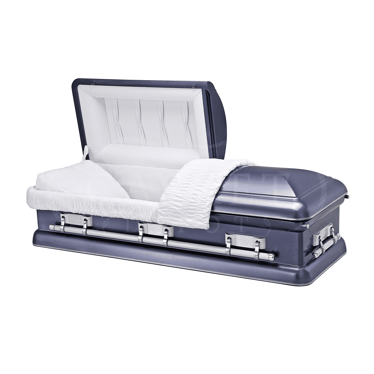 Special Price* Indigo Silver | 18 Gauge Steel Casket
